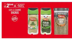 Match DUCROS Le 2ème à -50% sur la gamme ducros offre