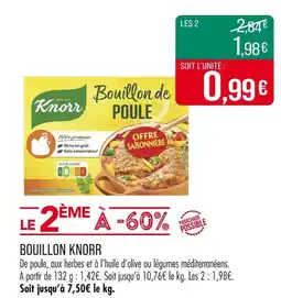Match KNORR Bouillon offre