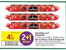 Intermarché SUCHARD Rochers lait offre