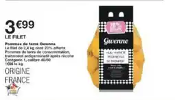 Monoprix Pommes de terre gwenne offre
