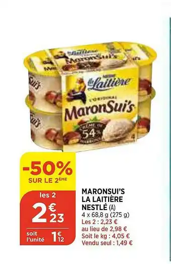 Maronsui's La Laitière Nestlé