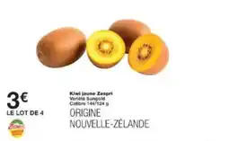 Monoprix Kiwi jaune zespri offre