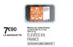 Monoprix Moules de corde france offre