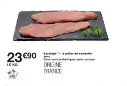 Monoprix Escalope à griller en caissette offre