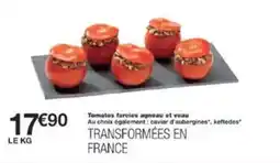 Monoprix Tomates farcies agneau et veau offre