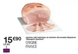 Monoprix Jambon cuit supérieur au torchon découenné dégraissé monoprix gourmet offre