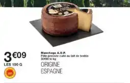Monoprix Manchego a.o.p. offre