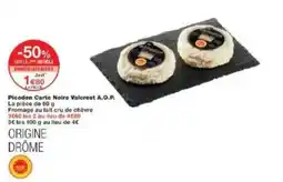 Monoprix Picodon carte noire valcrest a.o.p. offre