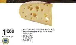Monoprix Emmental de savoie i.g.p. val de fier offre