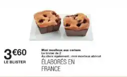 Monoprix Mini moelleux aux cerises offre