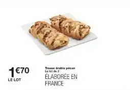 Monoprix Tresse érable pécan offre