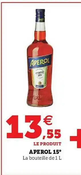 Aperol 15°