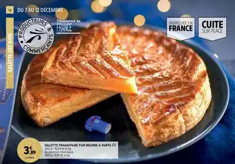 Intermarché Contact Galette Frangipane Pur Beurre 6 Parts offre