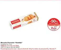 Monoprix Biscuits florentin kambly offre
