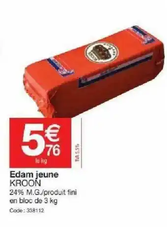 Edam Jeune Kroon