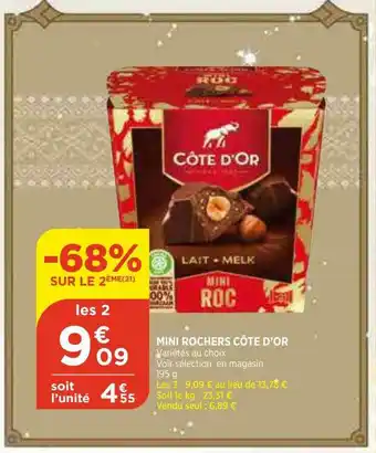 Mini Rochers Côte D'or
