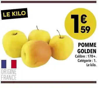 Supeco Pomme golden offre