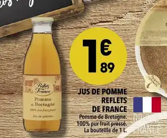 Supeco Jus de pomme reflets de france offre
