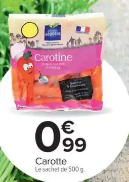 Carrefour Carotte offre
