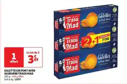 Auchan GALETTES DE PONT AVEN AU BEURRE TRAOU MAD offre