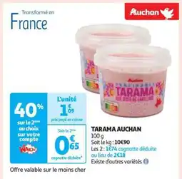 Auchan Tarama Auchan offre