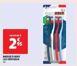 Auchan BROSSE À DENT LES VERTUEUX offre