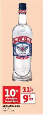 Auchan Vodka Poliakov offre