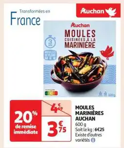 Auchan Moules Marinières Auchan offre