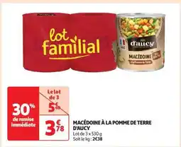 Auchan Macédoine À La Pomme De Terre D'aucy offre