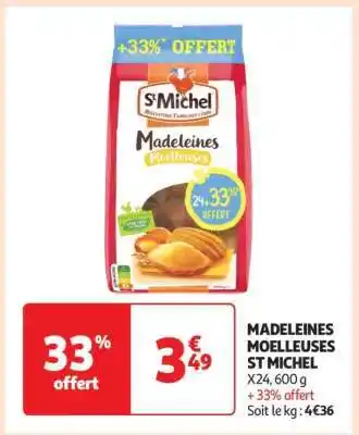 Auchan Madeleines Moelleuses St Michel offre