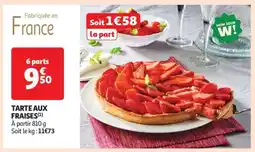 Auchan Tarte Aux Fraises offre