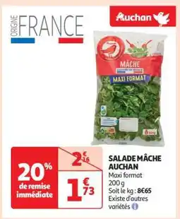 Auchan SALADE MÂCHE AUCHAN offre