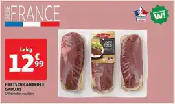 Auchan FILETS DE CANARD LE GAULOIS offre