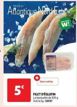 Auchan Filet D'églefin offre