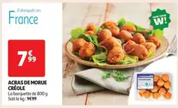 Auchan ACRAS DE MORUE CREOLE offre