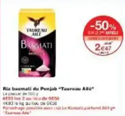 Monoprix Riz basmati du panjab taureau a offre