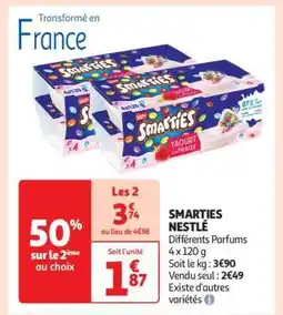 Auchan SMARTIES NESTLÉ offre