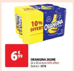 Auchan Orangina Jaune offre
