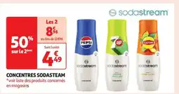 Auchan CONCENTRES SODASTREAM offre