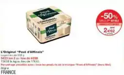 Monoprix L'original pavé d'affinois offre