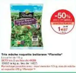 Monoprix Trio mache roquette betterave florette offre