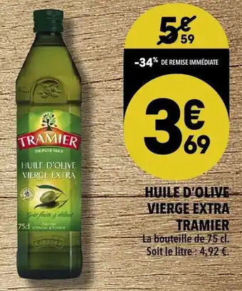 Huile d'olive vierge extra tramier