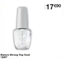 Monoprix Nature strong top coat opi offre
