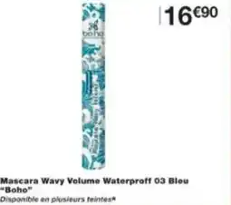 Monoprix Mascara wavy volume waterproff 03 bleu boho offre