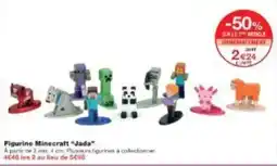 Monoprix Figurine minecraft jada offre