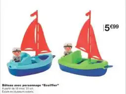 Monoprix Bâteau avec personnage ecoiffier offre