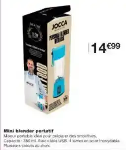 Monoprix Mini blender portatif offre