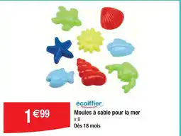 Cora x Carrefour Moules à sable pour la mer offre