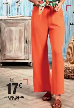 Cora x Carrefour Le pantalon fluide offre