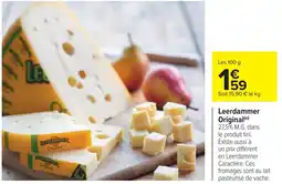 Cora x Carrefour Leerdammer original offre